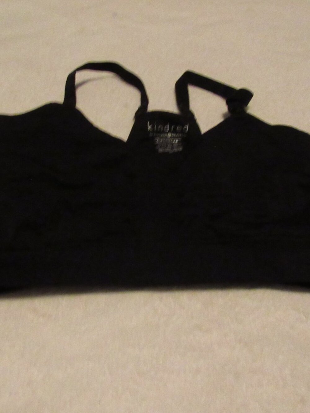 Kindred by kindred Bravely Black Nursing Bra Large Regular USED